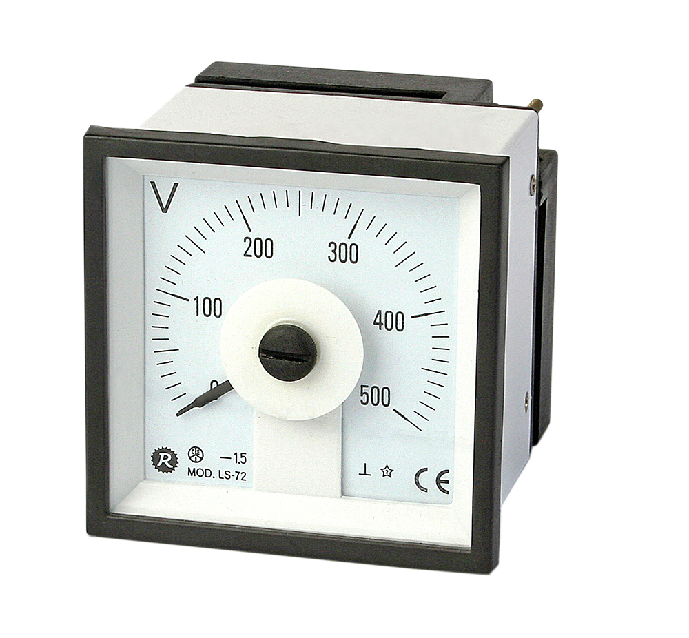 Wide angle AC voltmeter-LS-72